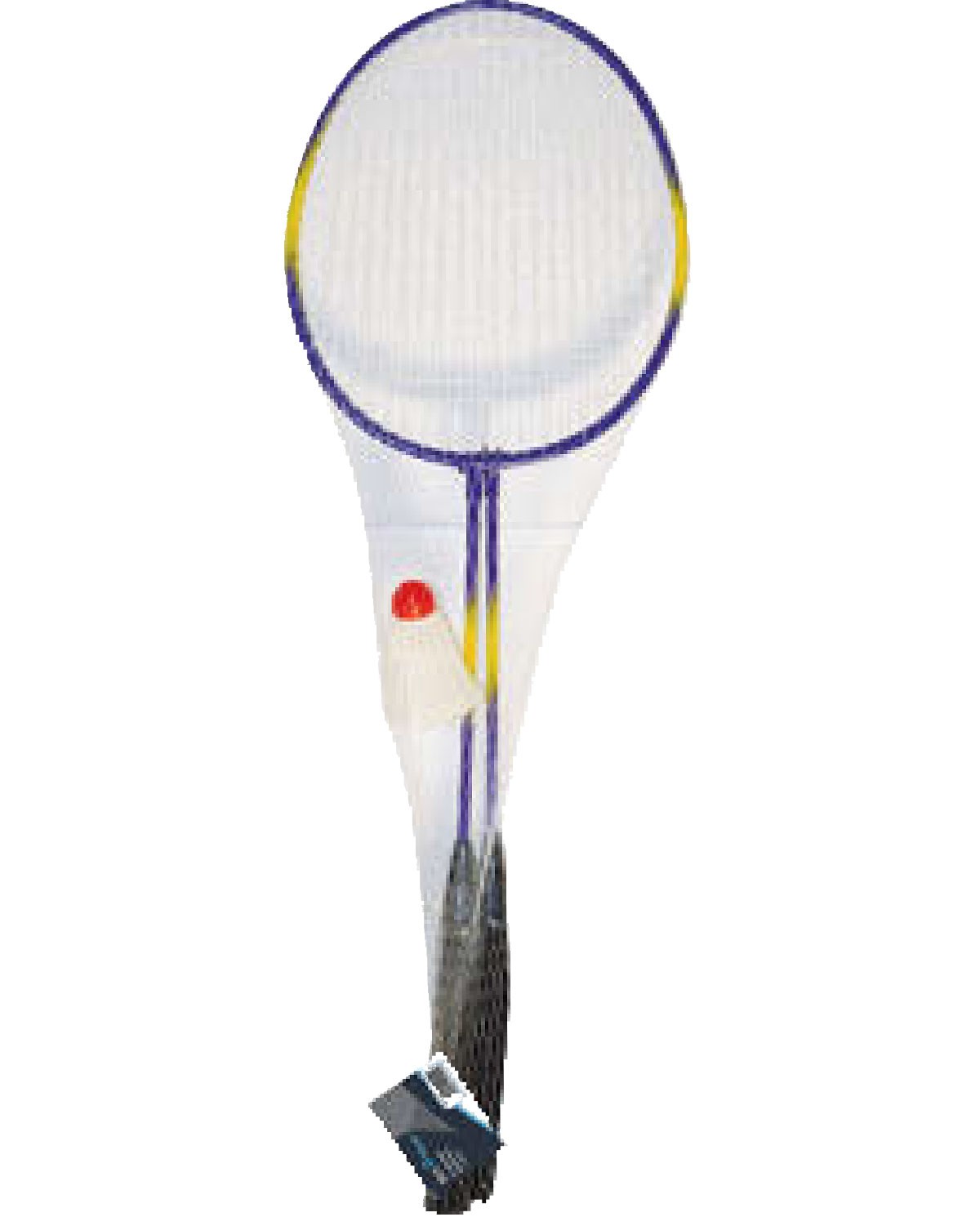 Raquettes badminton loisir enfant – 2 volants : 1 classique et 1